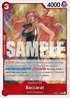 One Piece-Karte Baccarat (Judge Pack Vol. 4) OP07-010