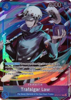 One Piece-Karte Trafalgar Law (Seven Warlords of the Sea Binder Set) OP07-047v8