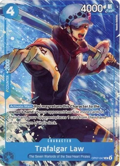 One Piece-Karte Trafalgar Law (Welcome Pack Vol. 2) OP07-047v9