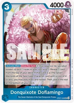 One Piece-Karte Donquixote Doflamingo (Judge Pack Vol. 5) OP07-048