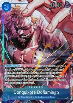One Piece-Karte Donquixote Doflamingo (Seven Warlords of the Sea Binder Set) OP07-048v2