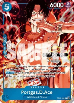 One Piece-Karte Portgas.D.Ace (CS 25-26 Celebration Pack) OP07-053