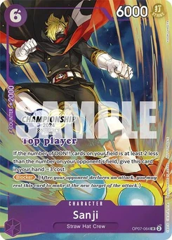 One Piece-Karte Sanji (Championship 2024 Top Player Pack) OP07-064v4