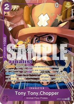 One Piece-Karte Tony Tony.Chopper (CS 25-26 Finalist Card Set 1) OP07-066