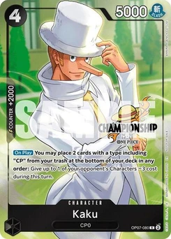 One Piece-Karte Kaku (CS 25-26 Celebration Pack) OP07-080