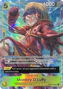 One Piece-Karte Monkey.D.Luffy (Illustration Box Vol.3) OP07-109v7