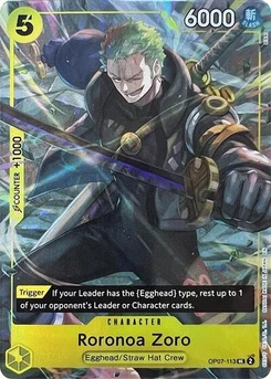 One Piece-Karte Roronoa Zoro (Illustration Box Vol.3) OP07-113v4