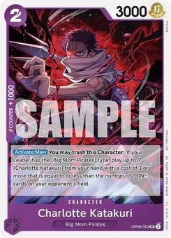 One Piece-Karte Charlotte Katakuri (Tournament Pack 2025 Vol. 3) OP08-062