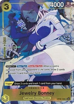 One Piece-Karte Jewelry Bonney (Illustration Box EX) OP08-105