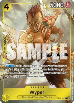 One Piece-Karte Wyper (CS 25-26 Celebration Pack) OP08-110