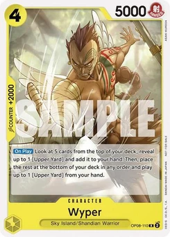 One Piece-Karte Wyper (Tournament Pack 2025 Vol. 2) OP08-110v2