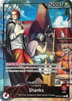 One Piece-Karte Shanks (2025 PSA Magazine Promo) OP09-001
