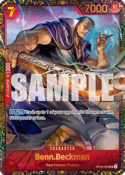 One Piece-Karte Benn.Beckman (Championship 25-26 Offline Regionals Season 2) OP09-009