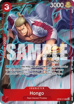 One Piece-Karte Hongo (CS 25-26 Celebration Pack) OP09-011