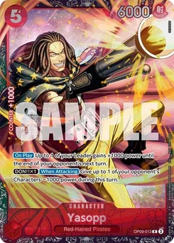 One Piece-Karte Yasopp (Championship 25-26 Offline Regionals Season 2) OP09-013