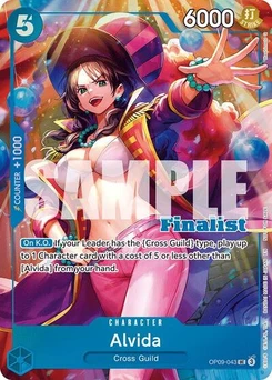 One Piece-Karte Alvida (CS 25-26 Finalist Card Set 2) OP09-043