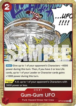 One Piece-Karte Gum-Gum UFO (Judge Pack Vol. 6) OP10-020
