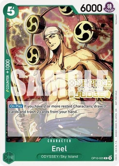 One Piece-Karte Enel (Judge Pack Vol. 6) OP10-025
