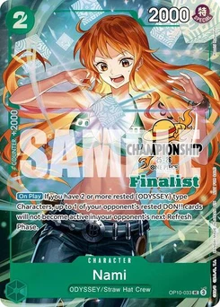 One Piece-Karte Nami (CS 25-26 Finalist Card Set 1) OP10-033