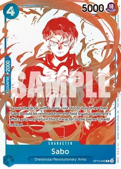 One Piece-Karte Sabo - OP10-049 (3rd Anniversary Treasure Campaign Pack) OP10-049v2