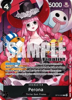 One Piece-Karte Perona (CS 25-26 Finalist Card Set 1) OP10-092