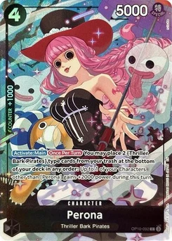 One Piece-Karte Perona (Premium Card Collection -Best Selection Vol. 4-) OP10-092v3