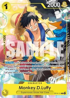One Piece-Karte Monkey.D.Luffy (Welcome Pack 2026 Vol.1) OP10-111v3