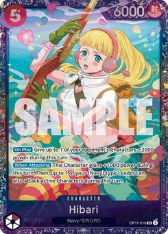 One Piece-Karte Hibari (Treasure Cup August 2025) OP11-010
