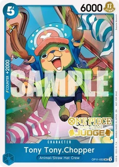 One Piece-Karte Tony Tony.Chopper (Judge Pack Vol. 7) OP11-053