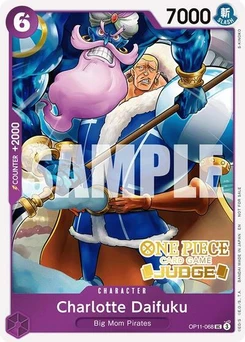 One Piece-Karte Charlotte Daifuku (Judge Pack Vol. 7) OP11-068