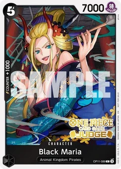 One Piece-Karte Black Maria (Judge Pack Vol. 7) OP11-089