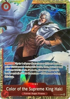 One Piece-Karte Color of the Supreme King Haki (Premium Card Collection -6 assort vol.1-) OP12-018
