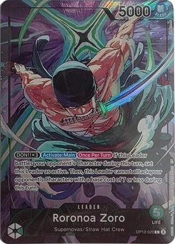 One Piece-Karte Roronoa Zoro - OP12-020 (Official Playmat Limited Edition Vol.4) OP12-020v2