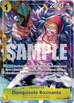 One Piece-Karte Donquixote Rosinante (Illustration Box Vol.6) OP12-108