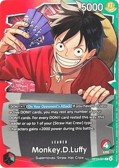 One Piece-Karte Monkey.D.Luffy - OP13-001 (Ichiban Kuji Exclusive) OP13-001
