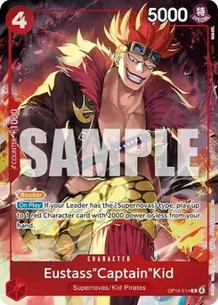 One Piece-Karte Eustass"Captain"Kid (Premium Card Collection -Best Selection Vol. 6-) OP14-014
