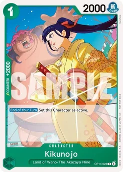 One Piece-Karte Kikunojo (Tournament Pack 2026 Vol. 3) OP14-023