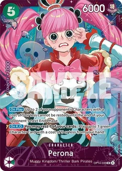 One Piece-Karte Perona (Extra Grand Battle for Stores 2026) OP14-033