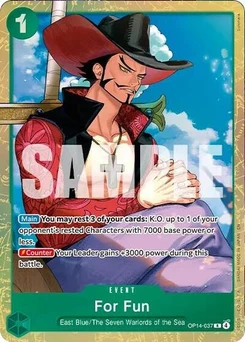 One Piece-Karte For Fun (Premium Card Collection -Best Selection Vol. 6-) OP14-037