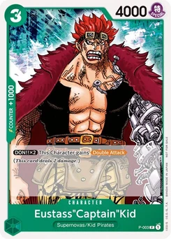 One Piece-Karte Eustass"Captain"Kid (Promotion Pack 2022) P-003v7