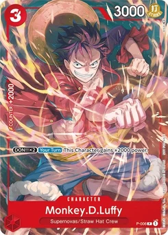One Piece-Karte Monkey.D.Luffy - P-006 (Tournament Pack Vol. 1) P-006v3
