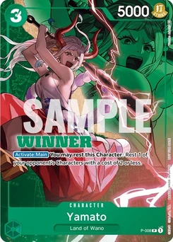 One Piece-Karte Yamato - P-008 (Winner Pack Vol. 1) P-008v3