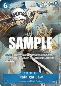 One Piece-Karte Trafalgar Law (CS 2023 Celebration Pack) P-009