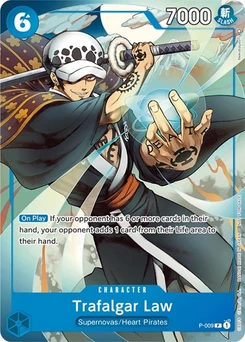 One Piece-Karte Trafalgar Law (Tournament Pack Vol. 1) P-009v2