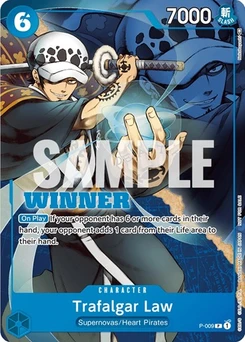 One Piece-Karte Trafalgar Law - P-009 (Winner Pack Vol. 1) P-009v3