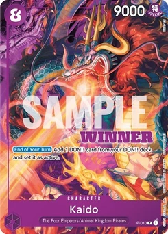 One Piece-Karte Kaido - P-010 (Winner Pack Vol. 1) P-010v3