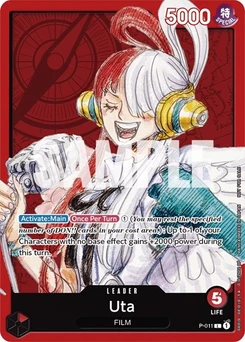 One Piece-Karte Uta (One Piece Film Red) P-011