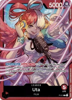 One Piece-Karte Uta - P-011 (Premium Card Collection -Uta-) P-011v2