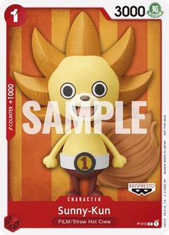 One Piece-Karte Sunny-Kun (One Piece Film Red) P-015