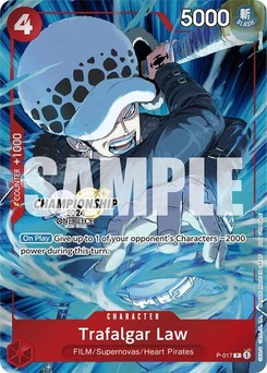One Piece-Karte Trafalgar Law (CS 2024 Celebration Pack) P-017